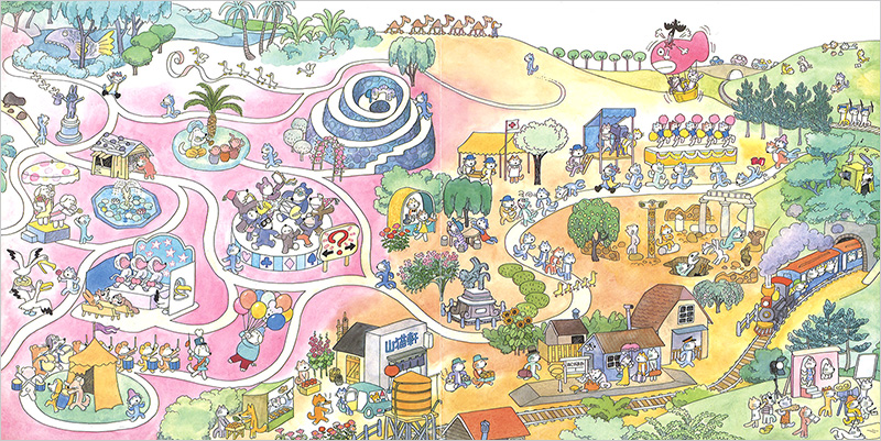 絵巻えほん　11ぴきのねこマラソン大会