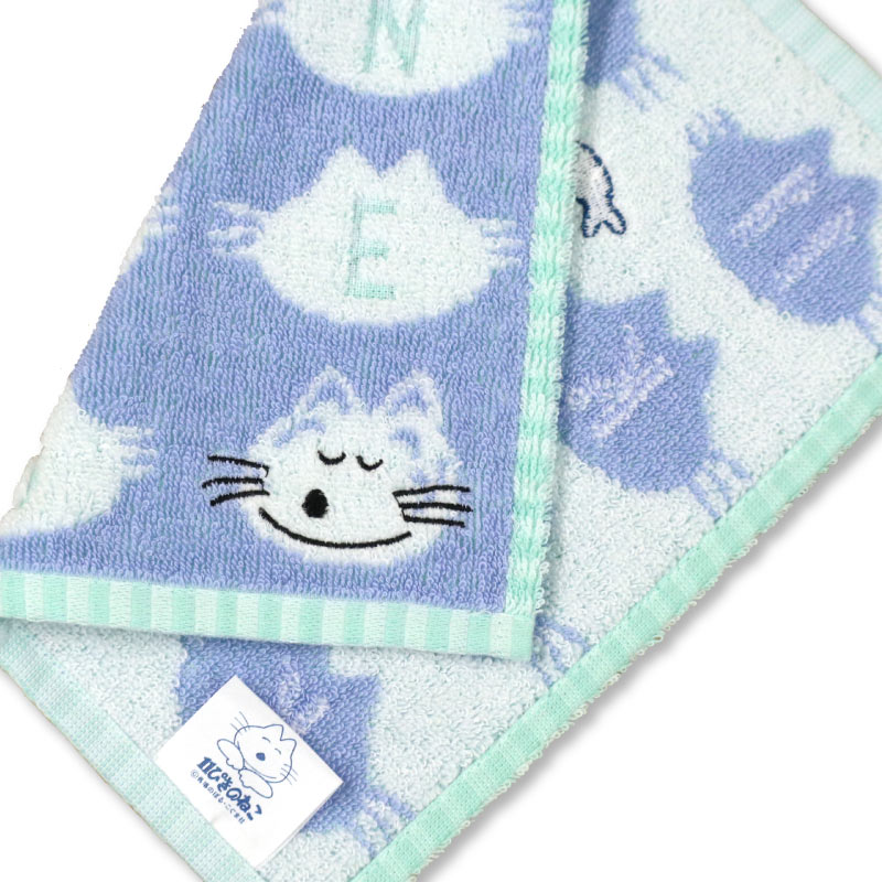 タオルハンカチ 11ぴきのねこ アルファベット