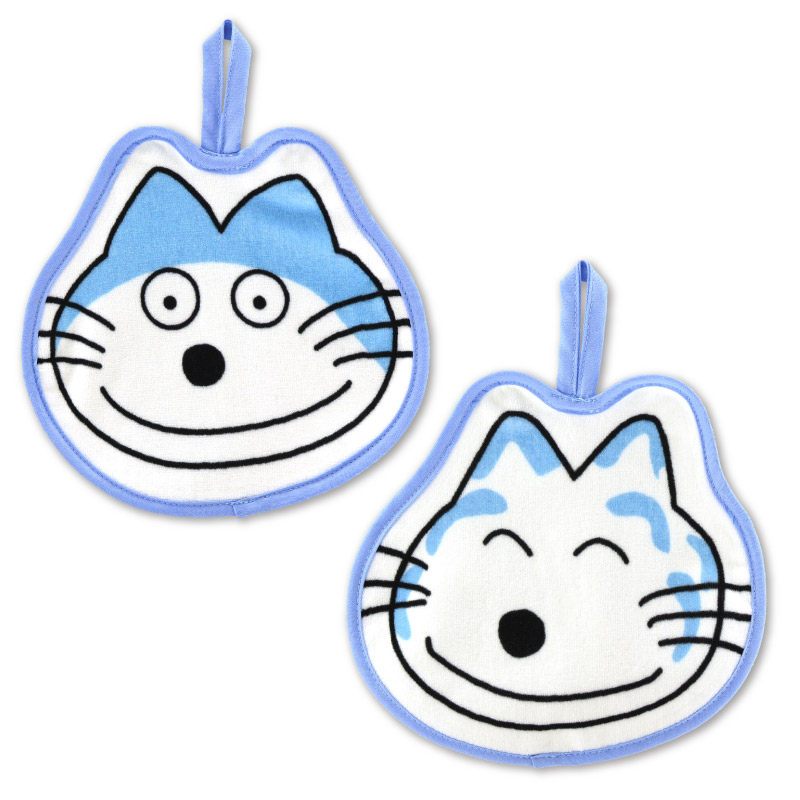 11ぴきのねこ ループ付きタオル（2枚セット）