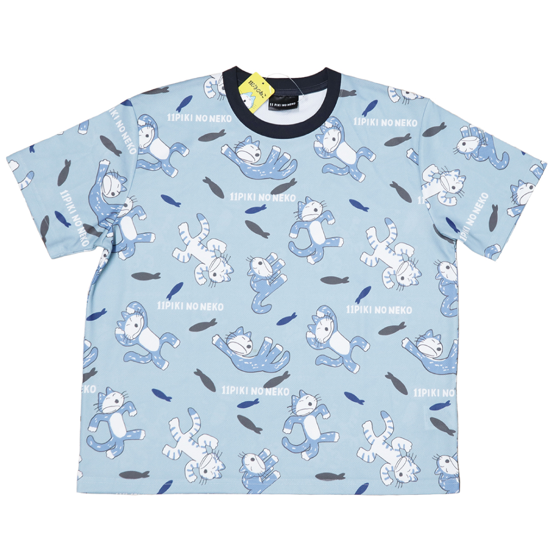 11ぴきのねこドライメッシュTシャツ（おとな用）