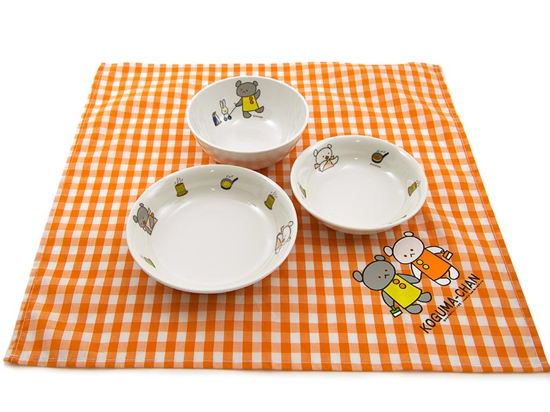 こぐまちゃん メラミン食器セット